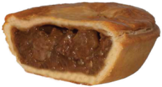Pie stewed beef (12x180 gr)