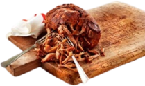 Pulled porc (2x2.27 kg)